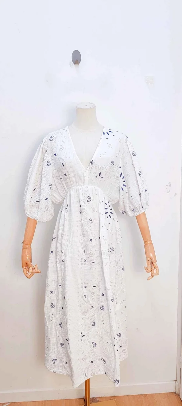 Mjuk och härlig klänning i bomull Onesize 36-42/ max - Bild 6