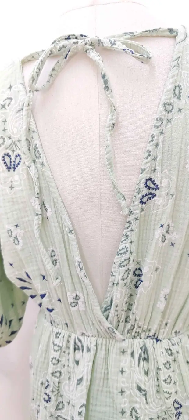 Mjuk och härlig klänning i bomull Onesize 36-42/ max - Bild 7