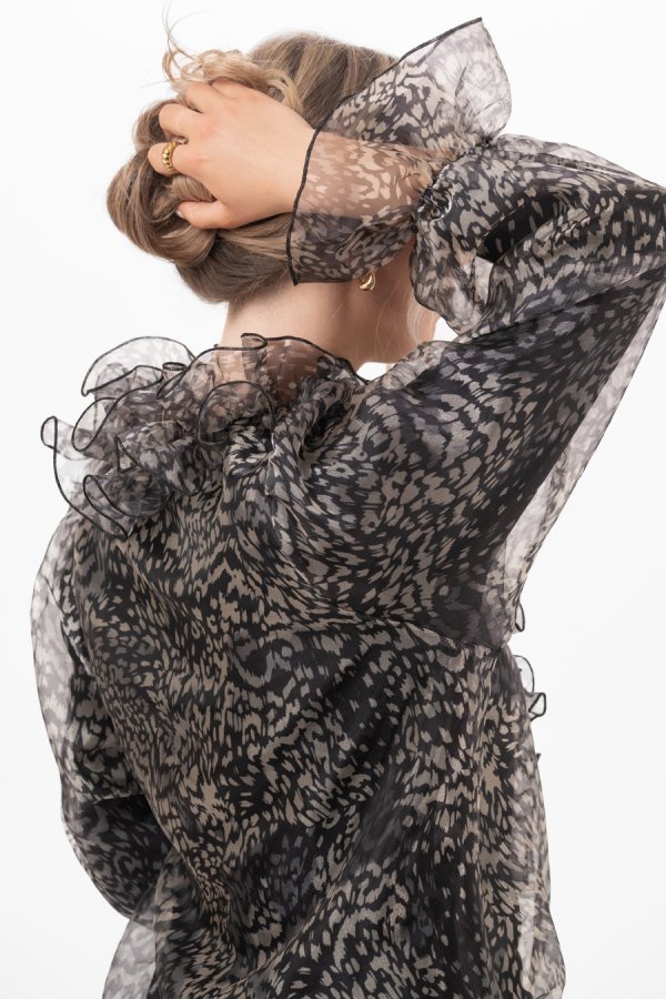 Alexis Blouse Black/Platina - Bild 2