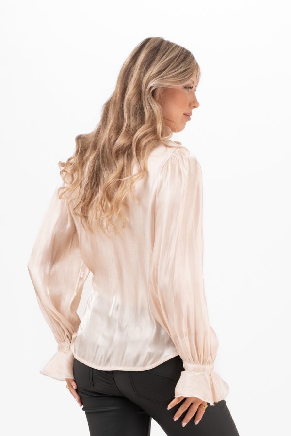 ARIA BLOUSE CHAMPAGNE - Bild 3