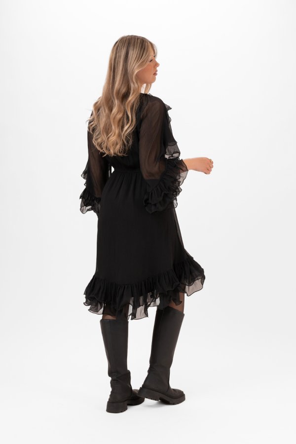 AUBREY DRESS BLACK - Bild 2