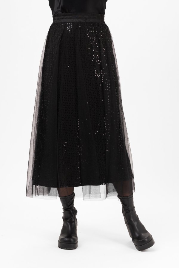 Cherie Tulle Skirt Black - Bild 3