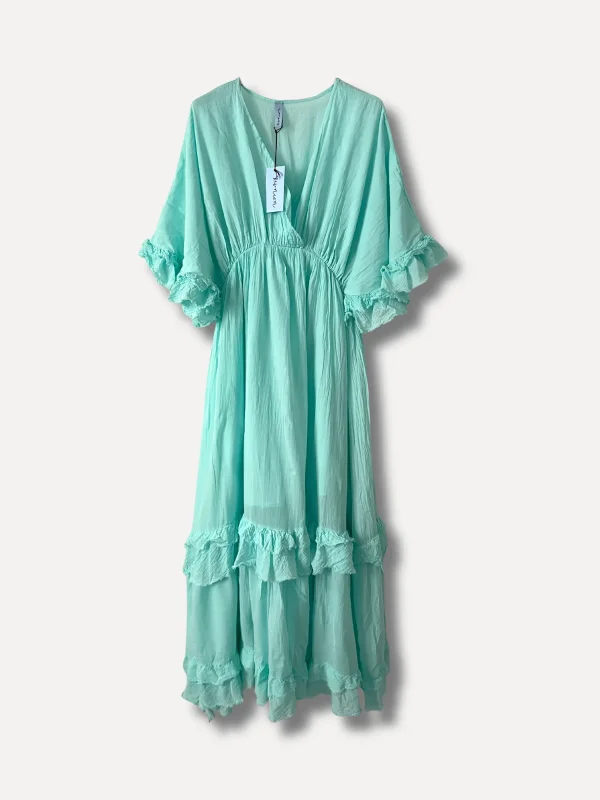 Donna Dress Aqua Verde