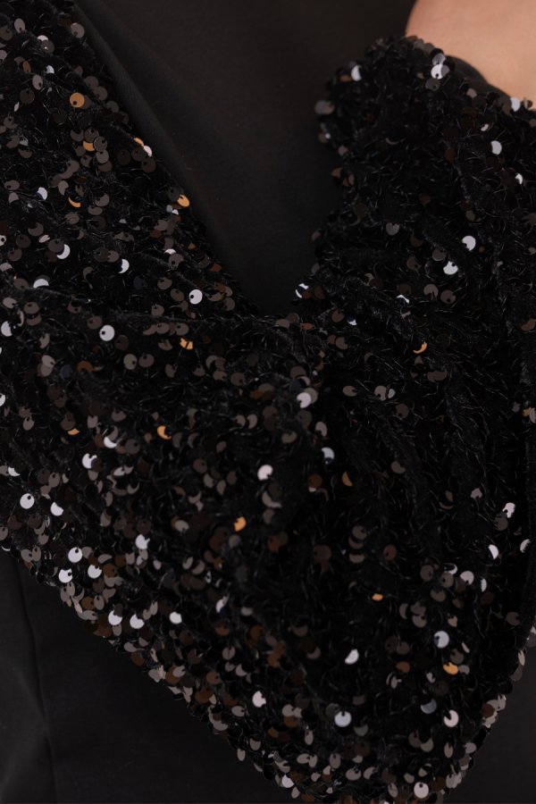 Eden Sequin Top Black - Bild 3