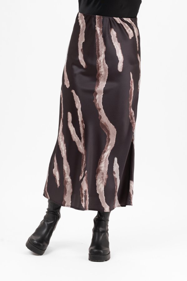 Hera Skirt Black/Sand/Coffee - Bild 4