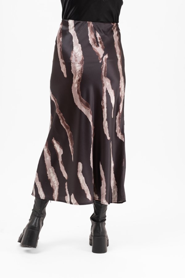 Hera Skirt Black/Sand/Coffee - Bild 2