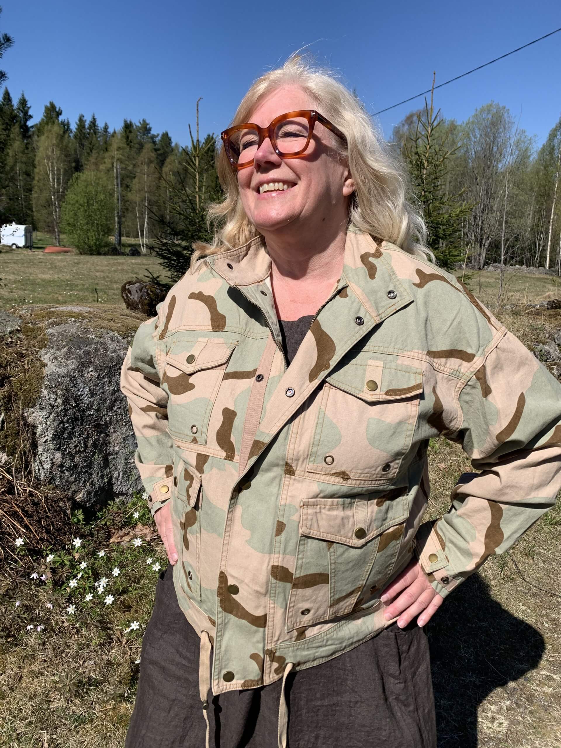 Tuffaste limiterade jackan i kraftig bomull onesize 38/44