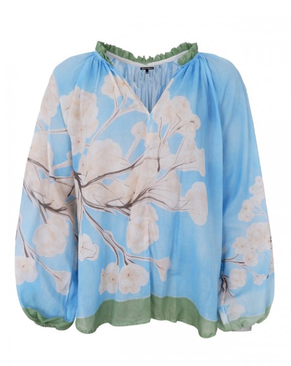 Blus Camelia i vackra färger. Onesize 36-44 - Bild 2