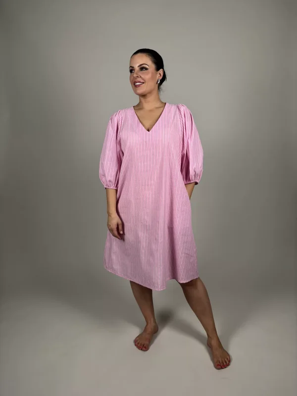 Aniela klänning i bomull - Bild 2