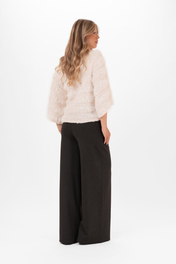 Monaco Pants Dark Grey Melange - Bild 3