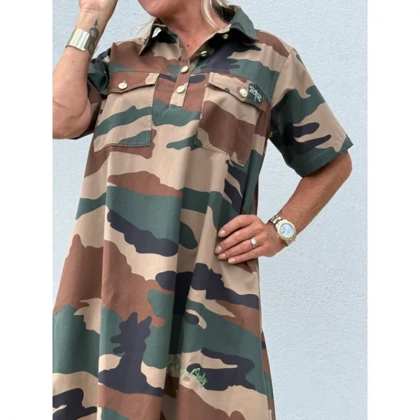 Nice Camo Dress - Khaky ifrån Gaspar Express - Bild 4