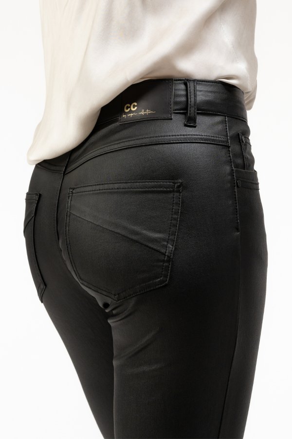 Solitude Cropped Pants Black - Bild 3