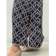Mönstrad kaftan Athen Svart - Bild 5