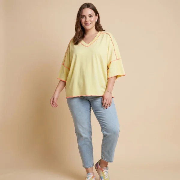 Härlig populär stort T-shirt onesize 44-48/50