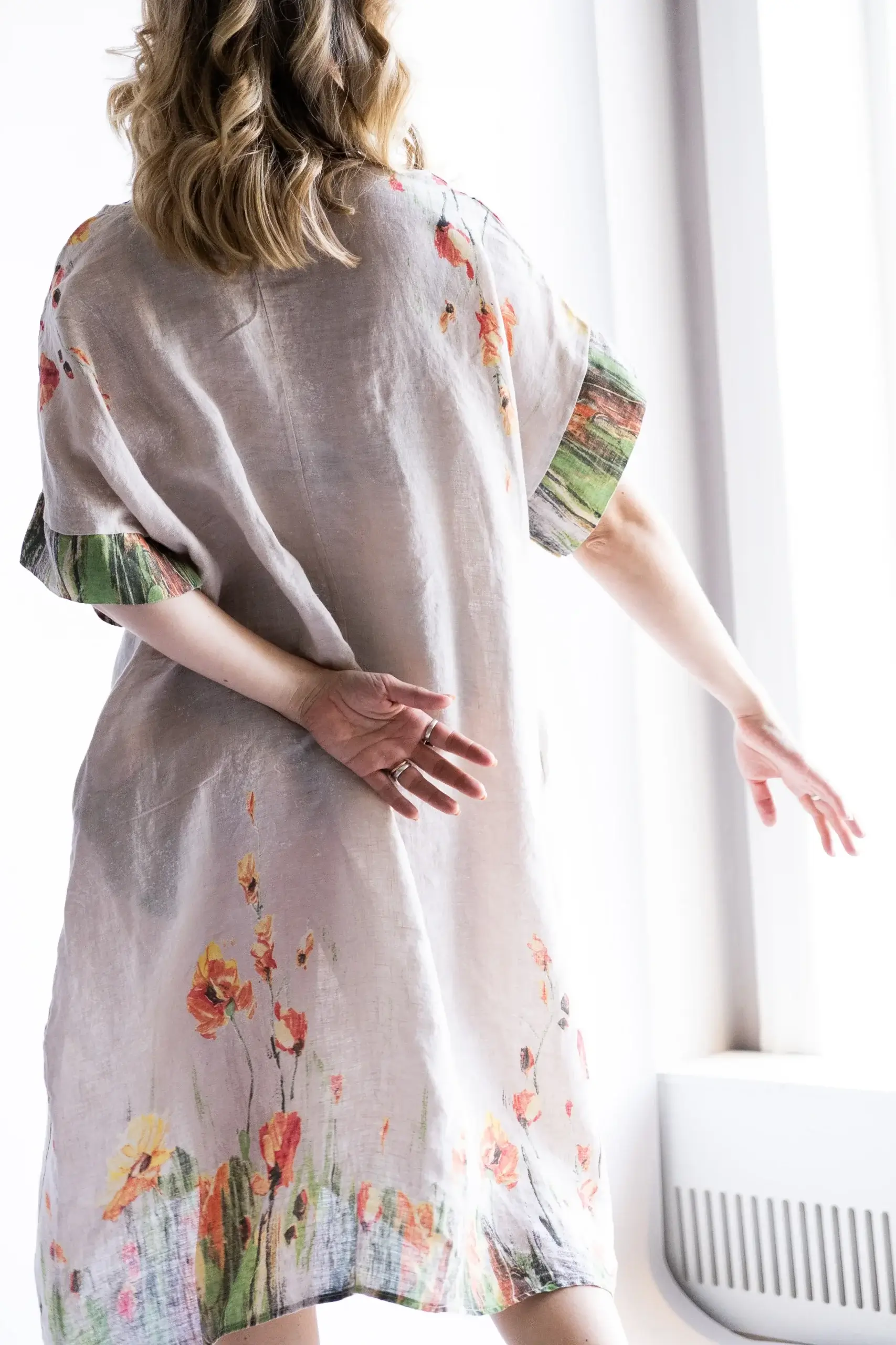 Garden Love Linen Dress - Bild 4