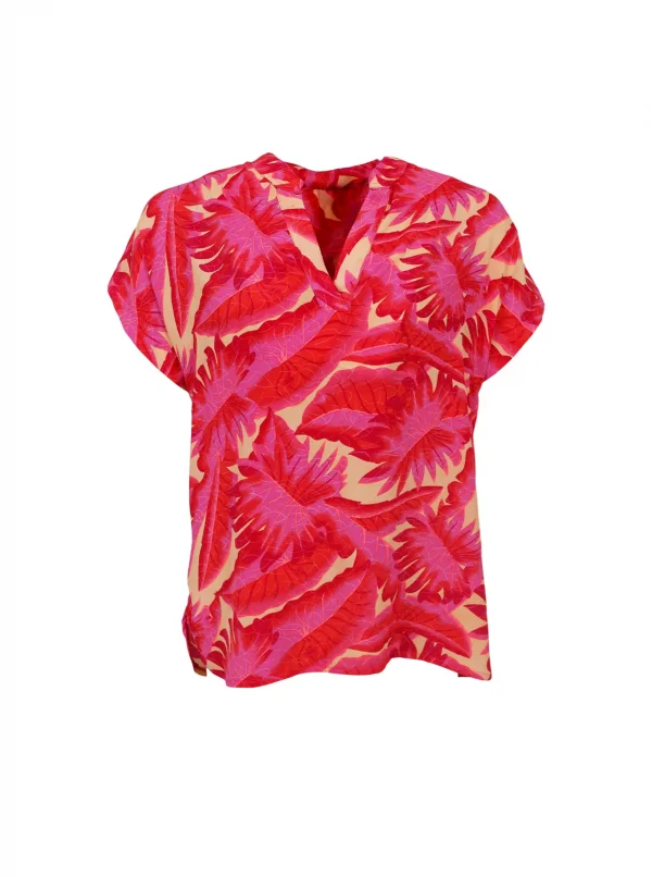 BCLUNA Andrea s/s topp - Episk rosa - Bild 2