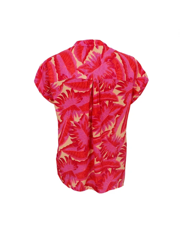 BCLUNA Andrea s/s topp - Episk rosa - Bild 3