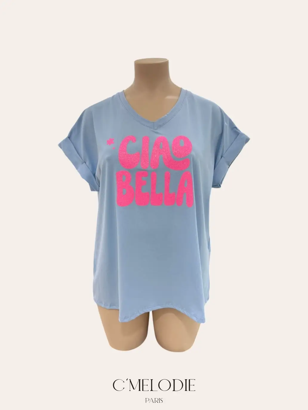 T Shirt med tryck Onesize 44-48/50 - Bild 2
